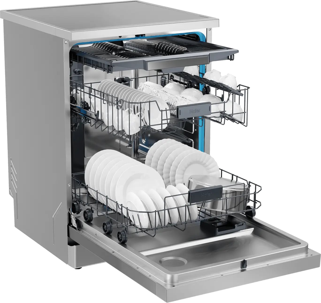 картинка Посудомоечная машина отдельностоящая Haier HDWE15-58CS2RU 