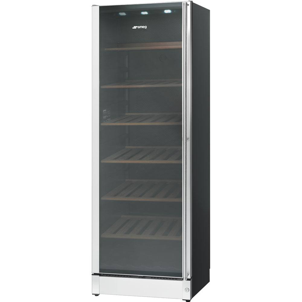 картинка Отдельностоящий винный шкаф Smeg SCV115GS 