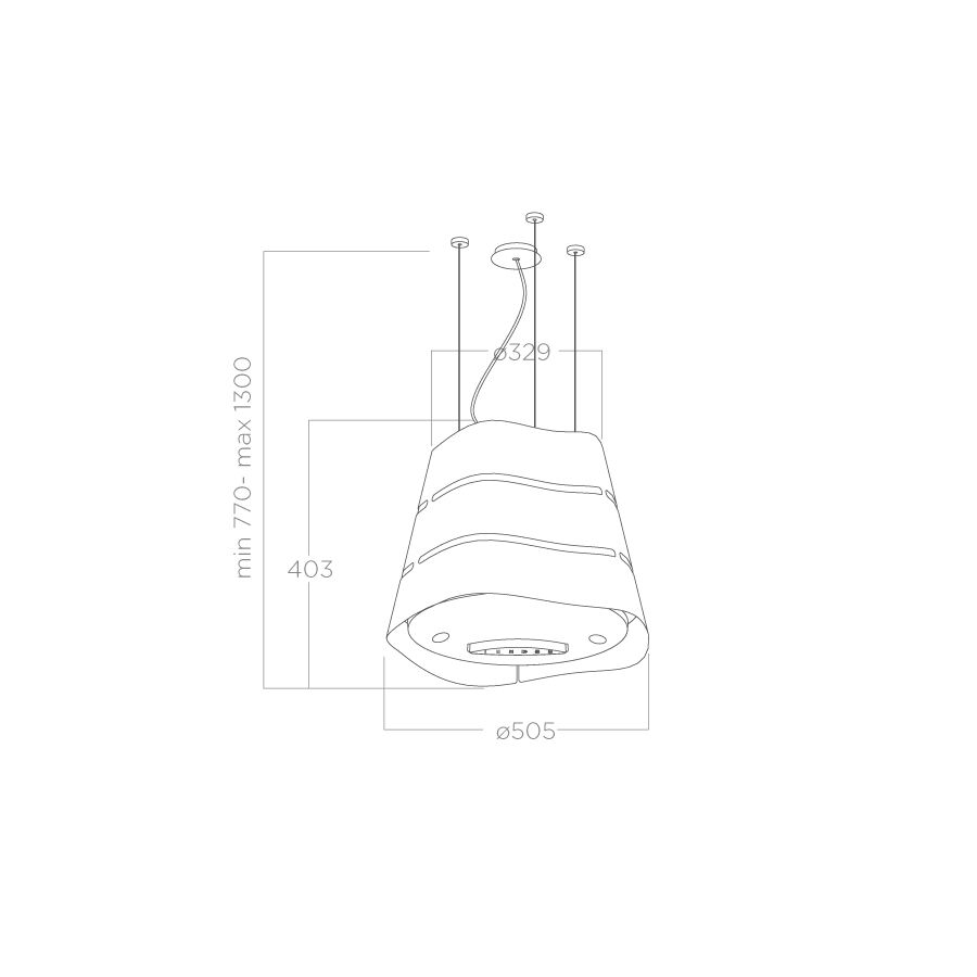 картинка Кухонная вытяжка Elica WAVE UX IX/F/51 