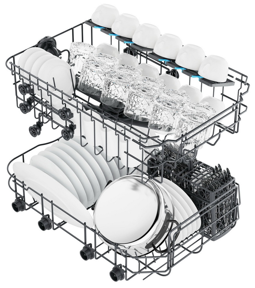 картинка Посудомоечная машина отдельностоящая Haier HDWE11-36SS4RU 