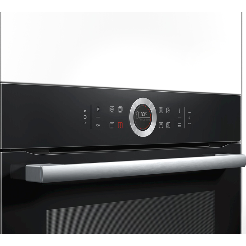 картинка Электрический духовой шкаф Bosch HBG675BB1 черный 