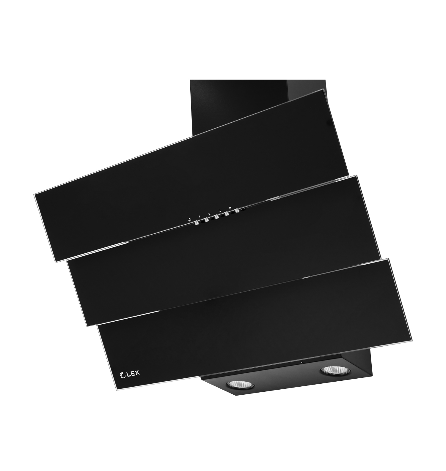 картинка Кухонная вытяжка Lex RIO G 600 BLACK 