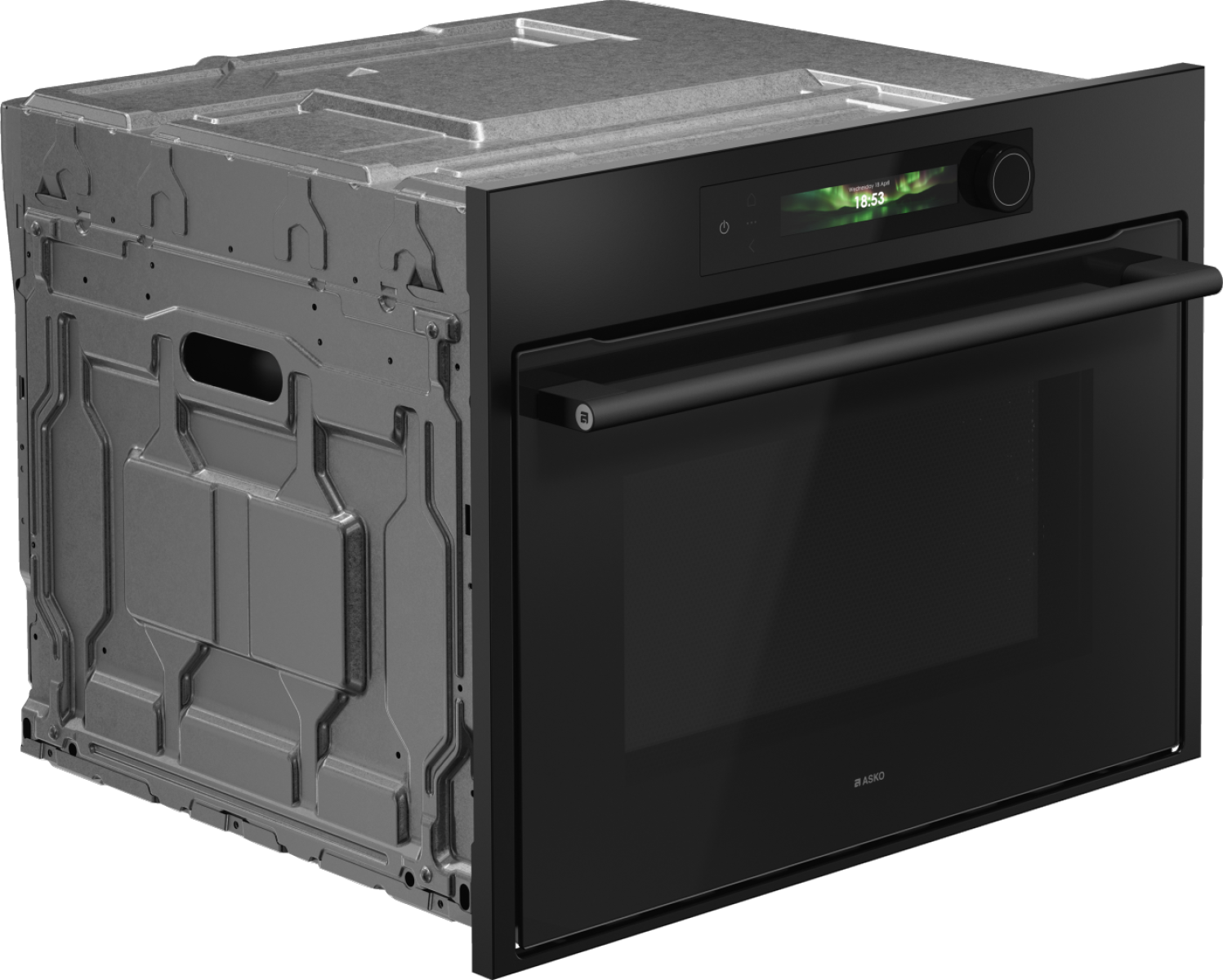 картинка Микроволновая печь Asko OM64GSH графит  картинка Микроволновая печь Asko OM64GSH графит