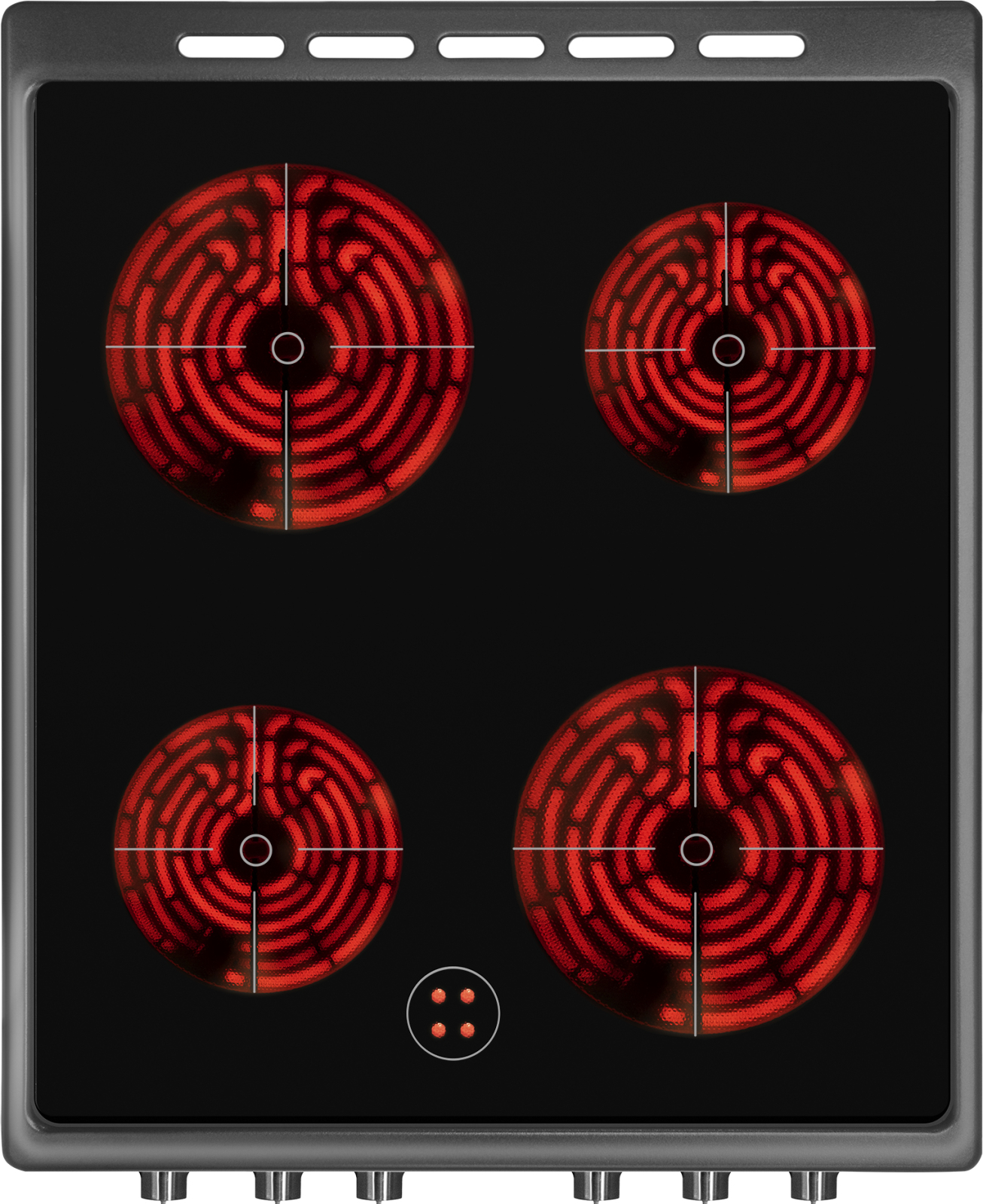 картинка Электрическая кухонная плита Weissgauff WES 2V16 SE Premium Line 