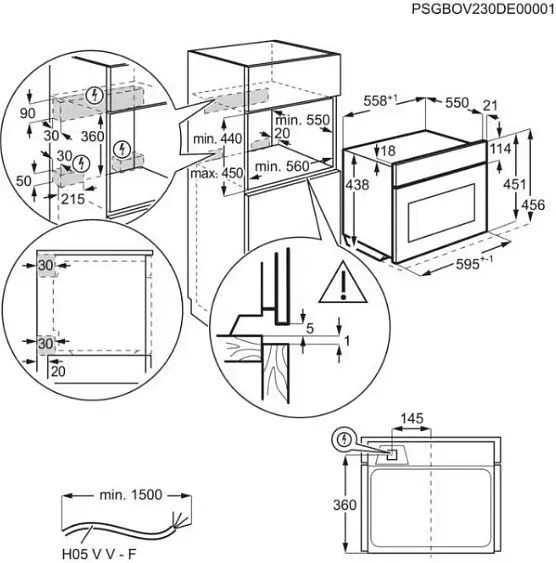 картинка Электрический духовой шкаф с функцией пароварки Aeg NKP9S821T 