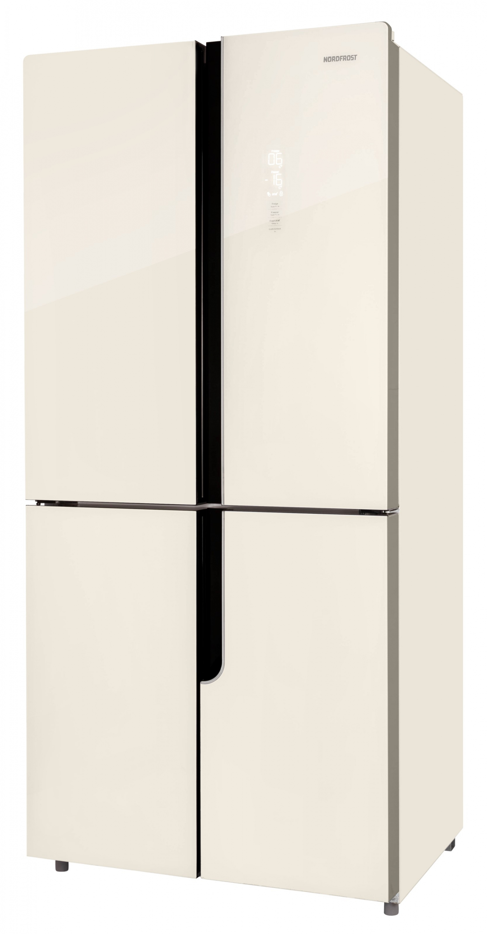 картинка Отдельностоящий холодильник Nordfrost RFQ 510 NFGI INVERTER 