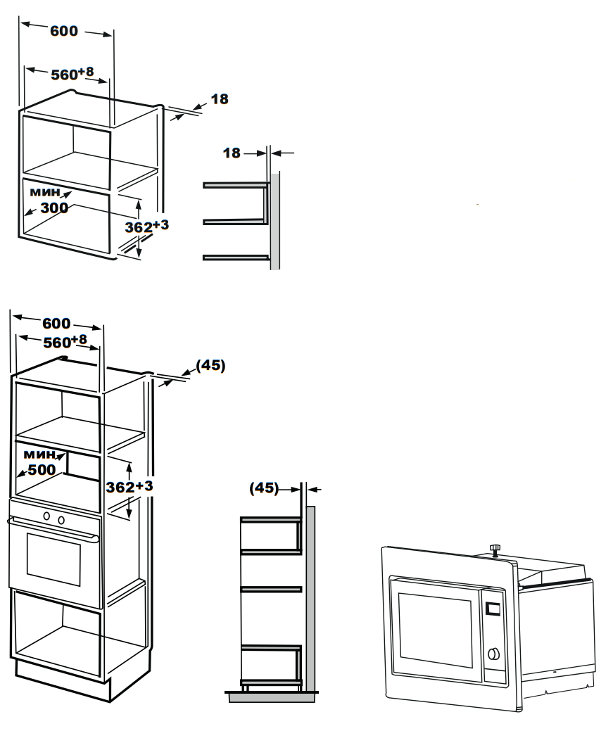картинка Микроволновая печь Kuppersberg HMW 615 X 