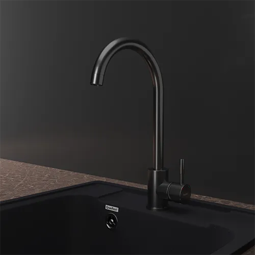 картинка Смеситель Granfest-Quarz Z-5410 PVD графит 