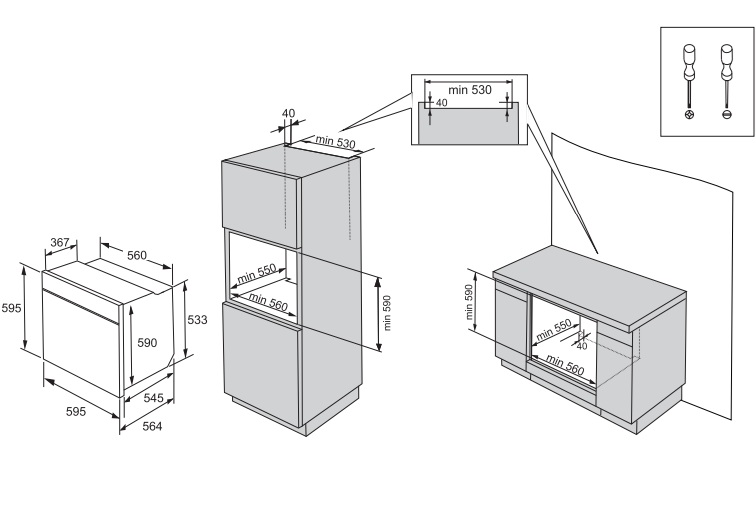 картинка Электрический духовой шкаф Gorenje BO6735E02BK 