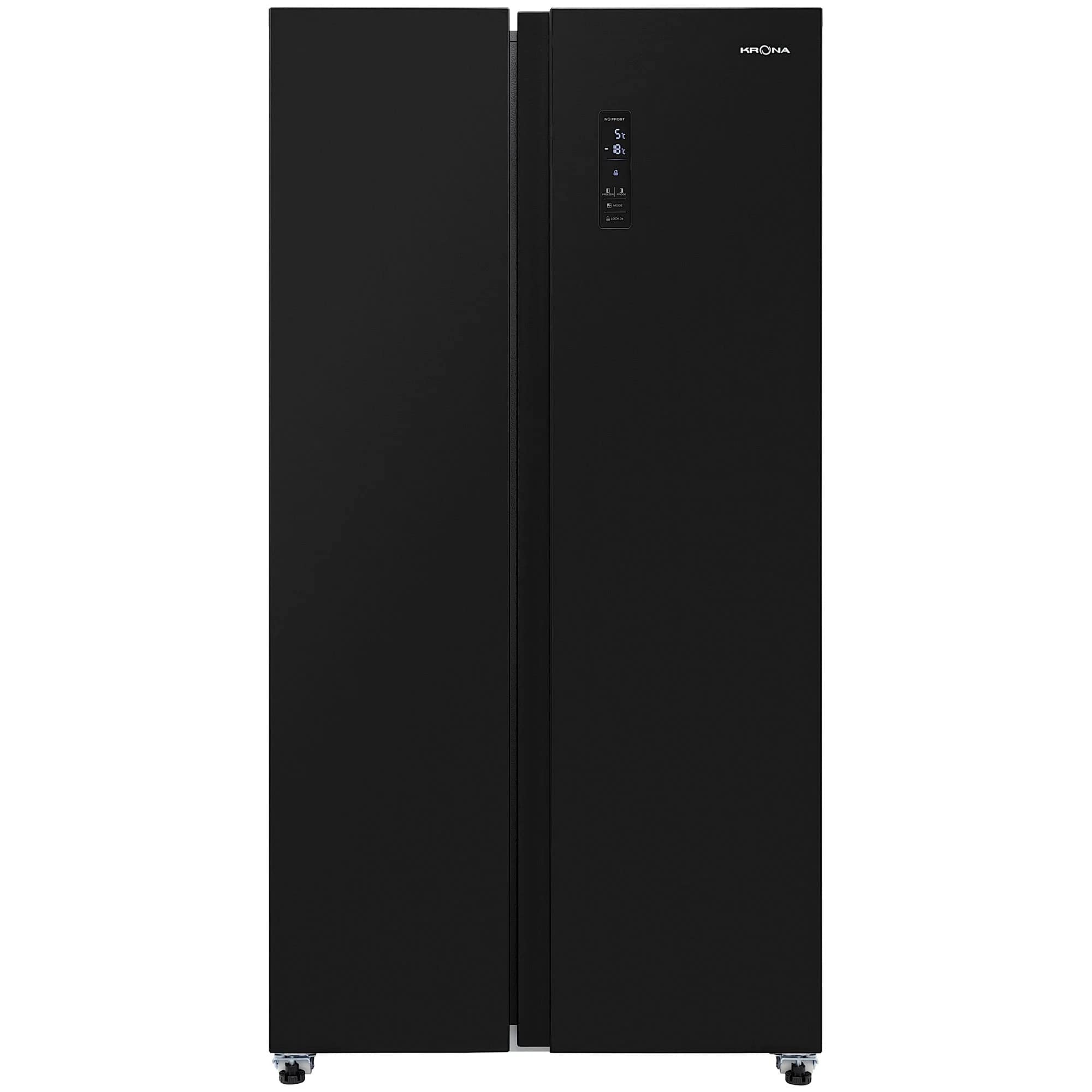 картинка Отдельностоящий холодильник Krona EISKALT 9159 SBS TNF DARK INOX 