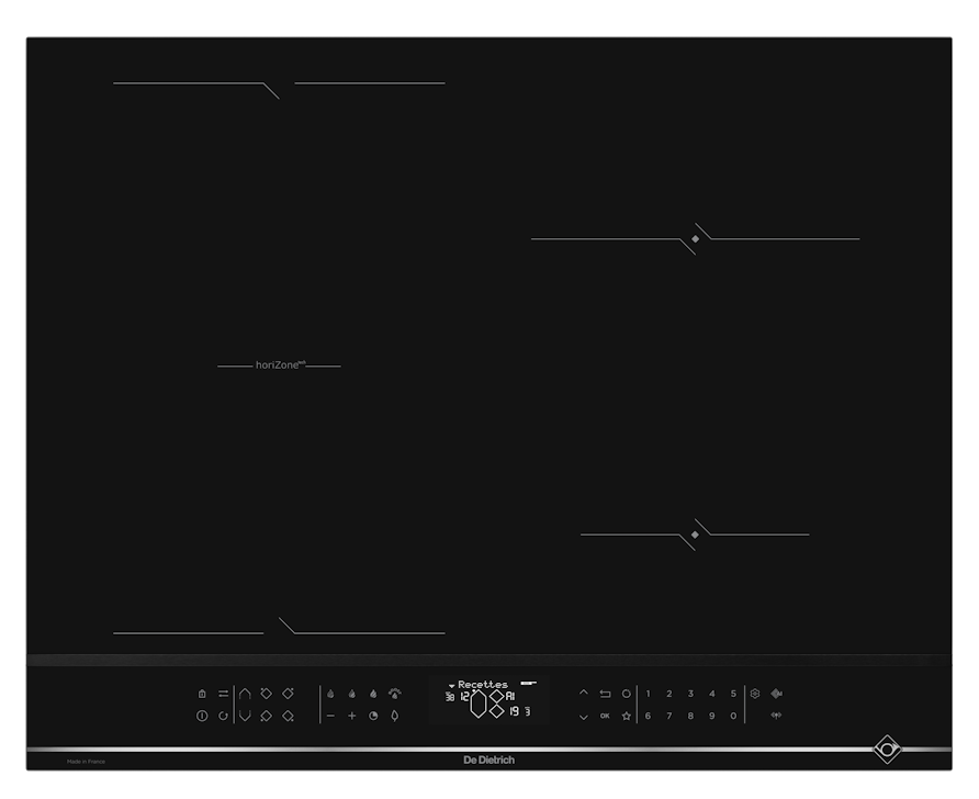 картинка Индукционная варочная панель De Dietrich DPI4431XT Stellar Steel 