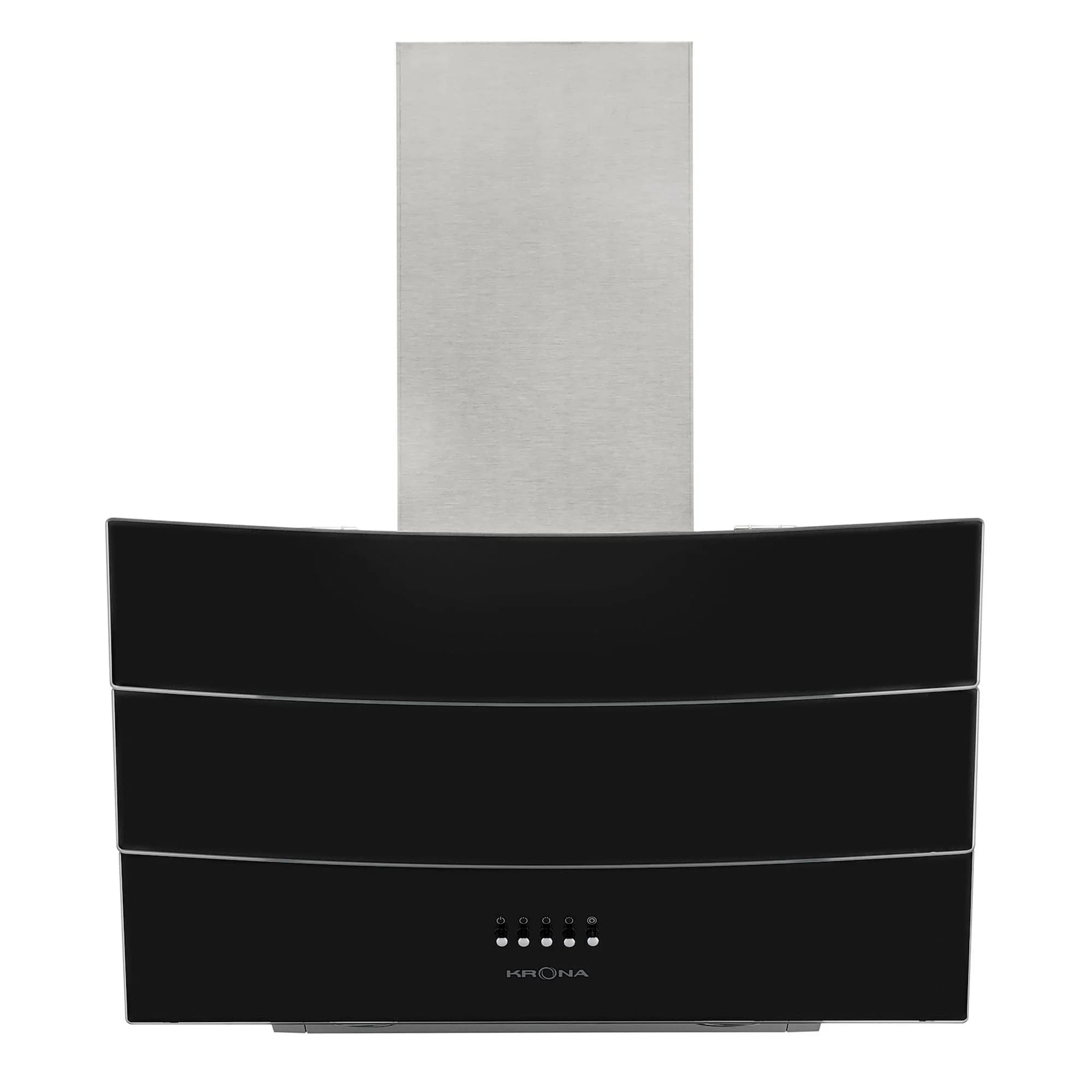 картинка Кухонная вытяжка Krona INGA 600 inox/black push button 