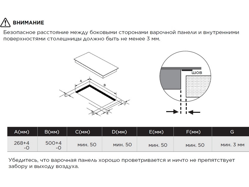картинка Индукционная варочная панель Midea MIH37707F 