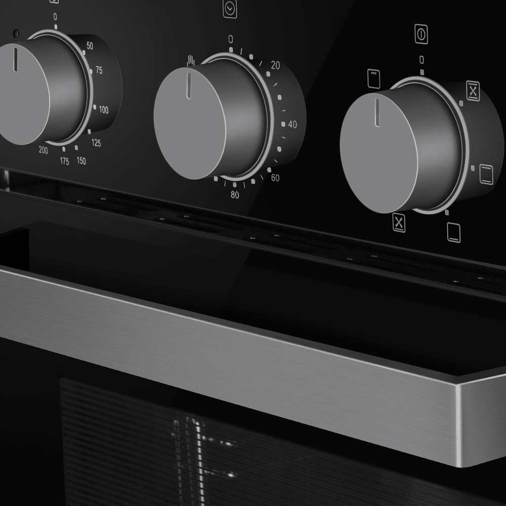 картинка Электрический духовой шкаф Maunfeld EOEC516PB черный 