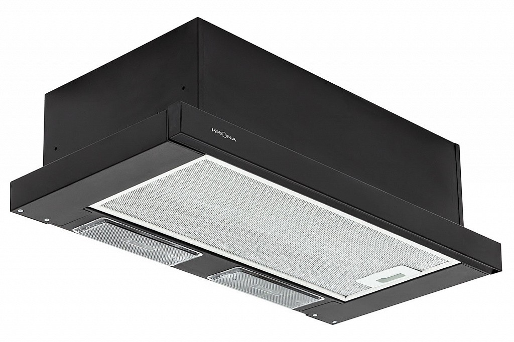 картинка Кухонная вытяжка Krona KAMILLA 600 BLACK (1 МОТОР) 