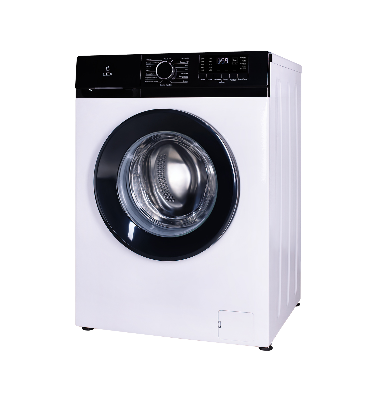 картинка Стиральная машина с функцией пара Lex LWM10012WBIID 