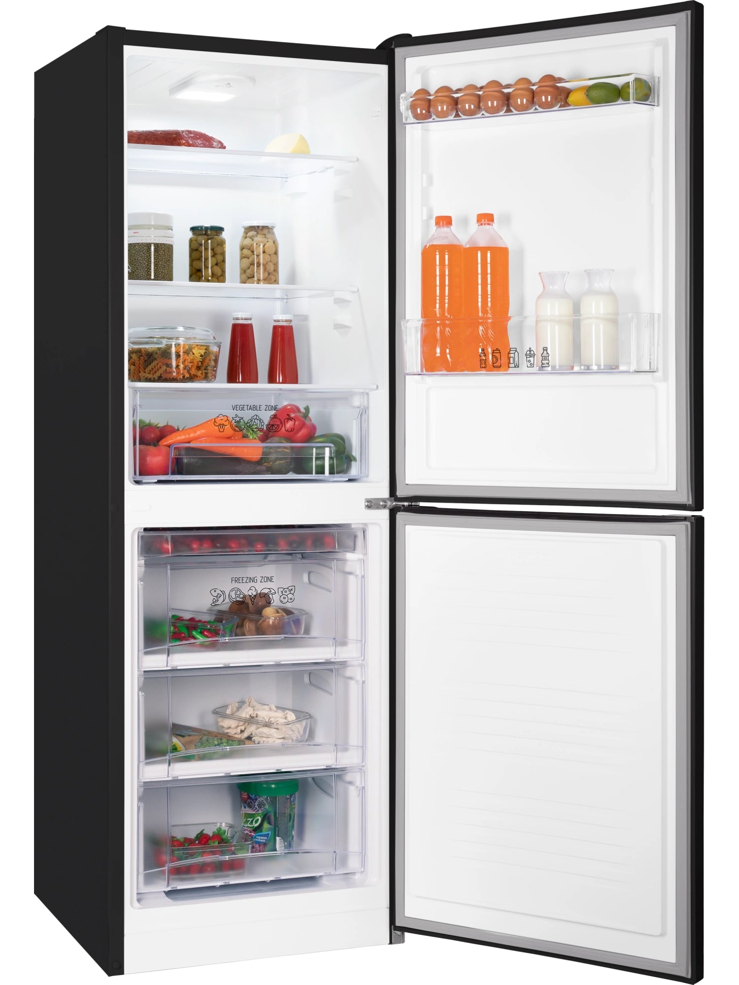 картинка Отдельностоящий холодильник Nord NRB 161NF B черный 