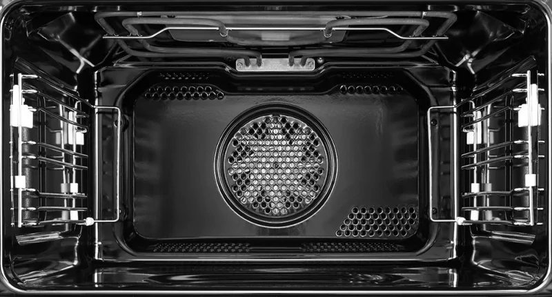 картинка Электрический духовой шкаф с функцией СВЧ Kuppersberg KMW 612 Black 