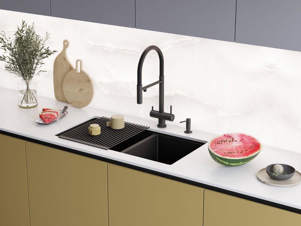 картинка Мойка Omoikiri TAKI 85-2-LB-U/IF-GB SIDE 