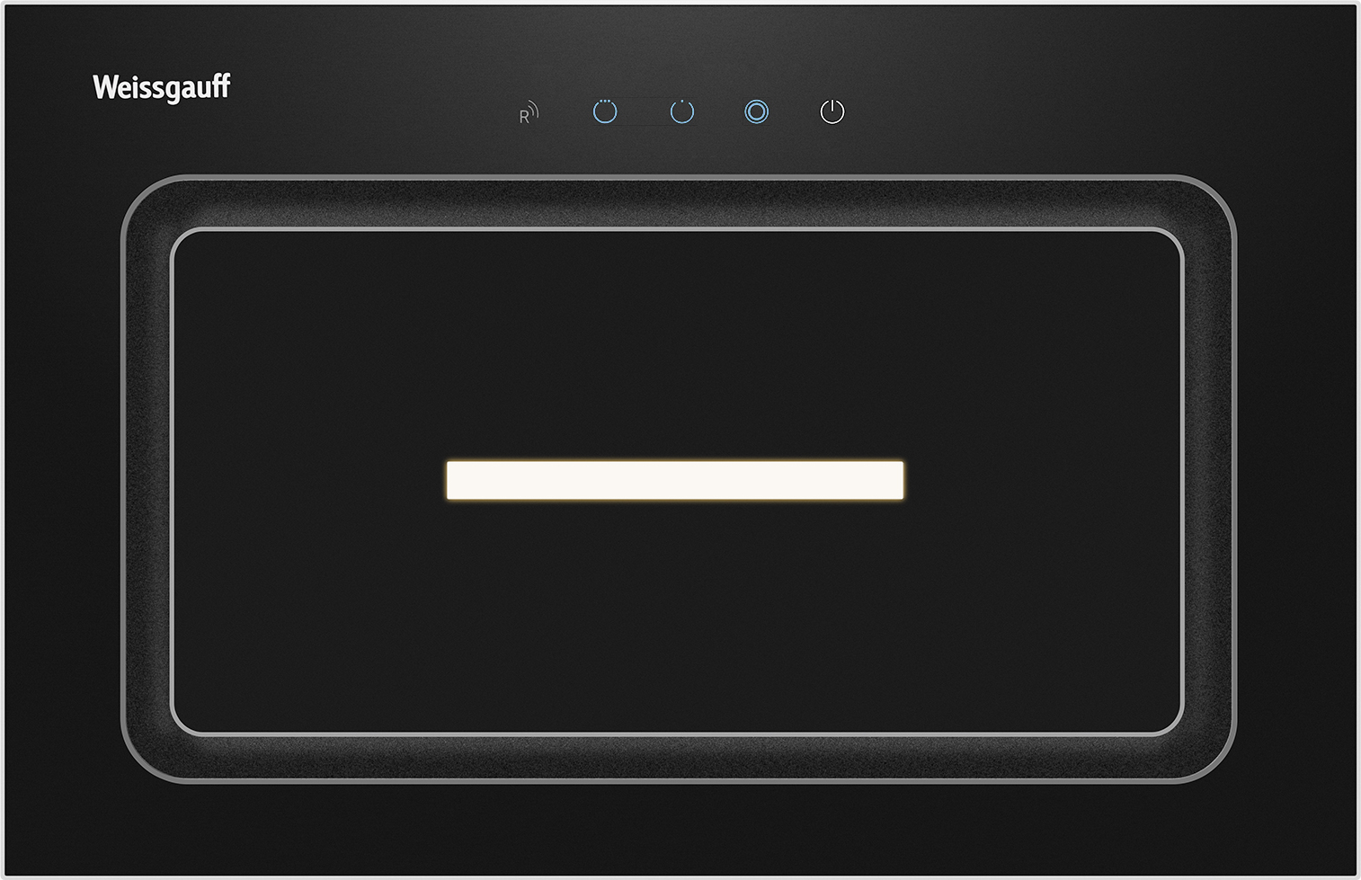 картинка Кухонная вытяжка Weissgauff Aura 456 Touch Black Glass 