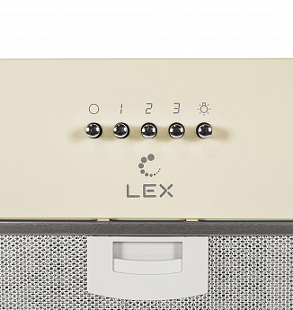 картинка Кухонная вытяжка Lex GHOST 600 IVORY 