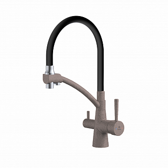 картинка Смеситель Gerdamix BROOKS (FL) black 