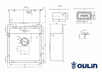 картинка Мойка для кухни Oulin OL-FUR114 