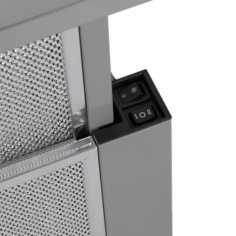 картинка Кухонная вытяжка Maunfeld VSQ 60 INOX/GLASS WHITE 