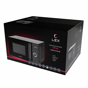 картинка Микроволновая печь отдельностоящая Lex FSMOD.03BL 