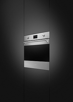 картинка Электрический духовой шкаф с функцией пара Smeg SOP6302S2PX  