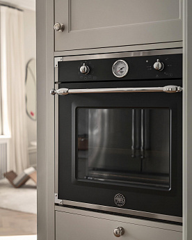 картинка Электрический духовой шкаф с функцией пара Bertazzoni F609HEREKTNE чёрный 