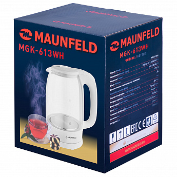 картинка Чайник Maunfeld MGK-613WH 