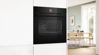 картинка Электрический духовой шкаф Bosch HBG9742B1S черный 
