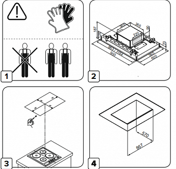картинка Кухонная вытяжка De Dietrich DHL2993W 