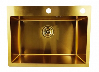 картинка Кухонная мойка Emar Pvd EMB-119 PVD NANO GOLDEN 