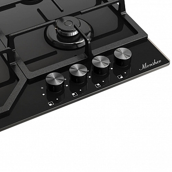 картинка Газовая варочная панель Monsher MGG 63 Noir 