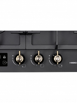 картинка Газовая варочная панель Hiberg VM 4235 B 