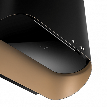 картинка Кухонная вытяжка настенная-тубус Maunfeld GUNA 60 золото 