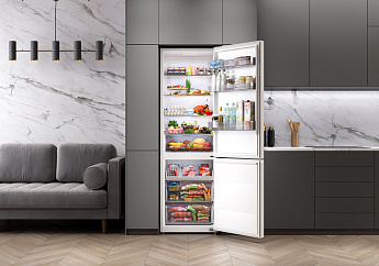 картинка Отдельностоящий холодильник Lex LKB185WGIDMax Wind 