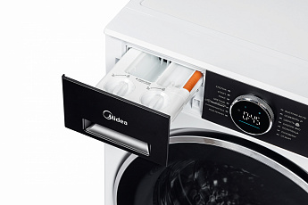картинка Стиральная машина с паром Midea MF210W105WB/W 