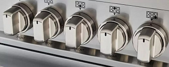 картинка Комбинированная кухонная плита Bertazzoni MAS64L1EXT нержавеющая сталь 