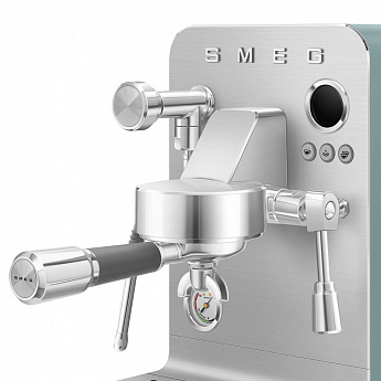 картинка Кофемашина Smeg EMC02EGMEU изумрудная матовая 