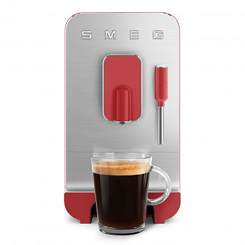 картинка Кофемашина Smeg BCC02RDMEU красный матовый 
