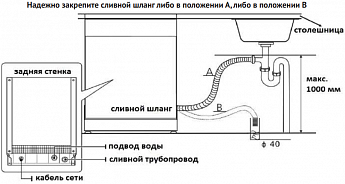 картинка Посудомоечная машина Korting KDF 45240 