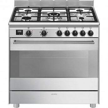 картинка Комбинированная кухонная плита Smeg BG91X2 