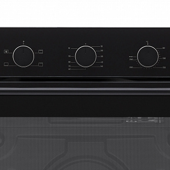 картинка Электрический духовой шкаф Krona ELEMENT 60 BL/BL черный 