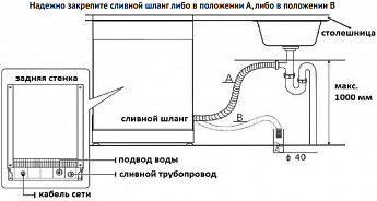 картинка Посудомоечная машина Korting KDF 60060 