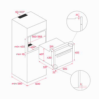 картинка Духовой шкаф Teka HSC 644 C SS 