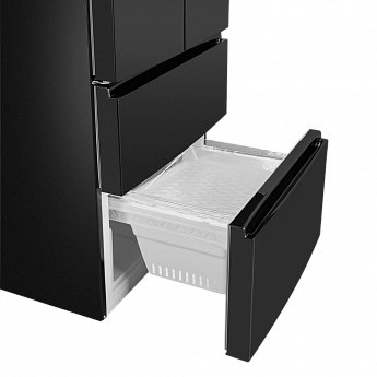 картинка Полувстраиваемый холодильник Maunfeld MFF190NFDSB01 черный 