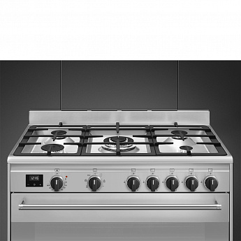 картинка Комбинированная кухонная плита Smeg BG91X2 